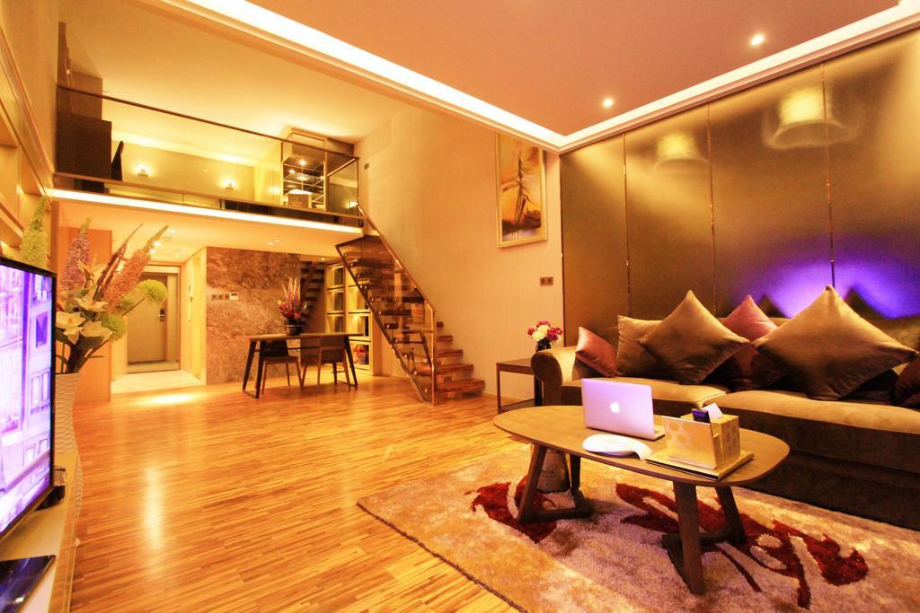 Guangzhou City Inn Apartment - Poly D Plaza Branch Стая снимка